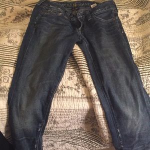 Lucky brand jeans size 00/24. Wide leg
